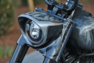 "EL CABRON" HEADLIGHT NACELLE FOR HERITAGE SOFTAIL